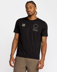 VA Mark Fill Short Sleeve Tee - Black | RVCA sale