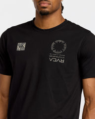 VA Mark Fill Short Sleeve Tee - Black | RVCA sale
