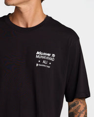 Ali Training Camp Short Sleeve Tee - Black | RVCA sale