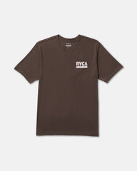 Asp Short Sleeve Tee - Mocha | RVCA online