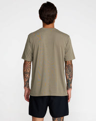 Tri Industry Short Sleeve Tee - Army | RVCA discount