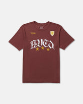 RVCA Star FC Short Sleeve Tee - Red Earth | RVCA for sale