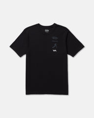 VA Wide Range Short Sleeve Tee - Black | RVCA online