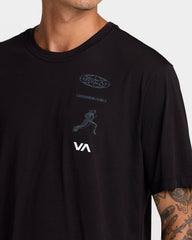 VA Wide Range Short Sleeve Tee - Black | RVCA online