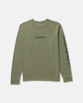 Athletic Dept Long Sleeve Tee - Army | RVCA outlet
