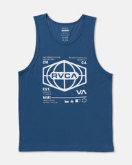 World Hex Tank Top - Dark Denim | RVCA sale
