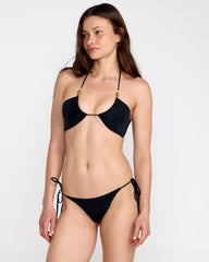 Cabana Halter Bandeau - Rvca Black | RVCA on sale