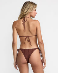 Sweetness Halter Tri Bikini Top - Mocha | RVCA near me