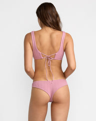 Chevy Grooves Cheeky Bikini Bottom - Amethyst Smoke | RVCA for sale
