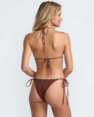 Sweetness Tie Side Skimpy Bikini Bottom - Mocha | RVCA US