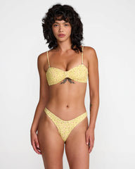 Amalfi V Medium French Bikini Bottom - Sunshine | RVCA on sale