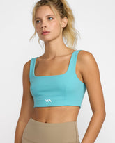 VA Square Neck Bra - Sky Blue | RVCA on sale