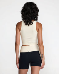 Scoop Neck Long Line Bra - Vintage Khaki | RVCA for sale