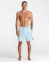 VA Elastic 17" Shorts - Blue Haze | RVCA near me
