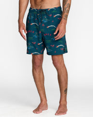 VA Elastic Short Trunk 17" - Multi | RVCA sale