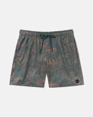 Barnes Elastic Short Trunk 17" - Hunter Green | RVCA discount
