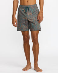 Barnes Elastic Short Trunk 17" - Hunter Green | RVCA discount