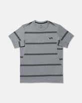 Sport Vent Stripe Short Sleeve Tee - Heather Grey | RVCA sale