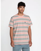 Magnolia Crew Short Sleeve Tee - Peach | RVCA for sale