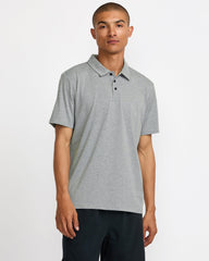 Balance Polo - Heather Grey | RVCA for sale