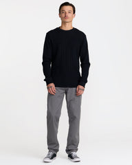 Weekend Stretch Pant - Smoke | RVCA outlet