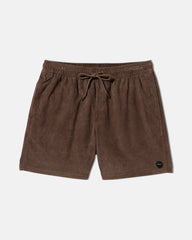 Escape Elastic Cord Short II - Chocolate | RVCA discount