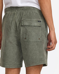 Escape Elastic Cord Short II - Sage Leaf | RVCA discount