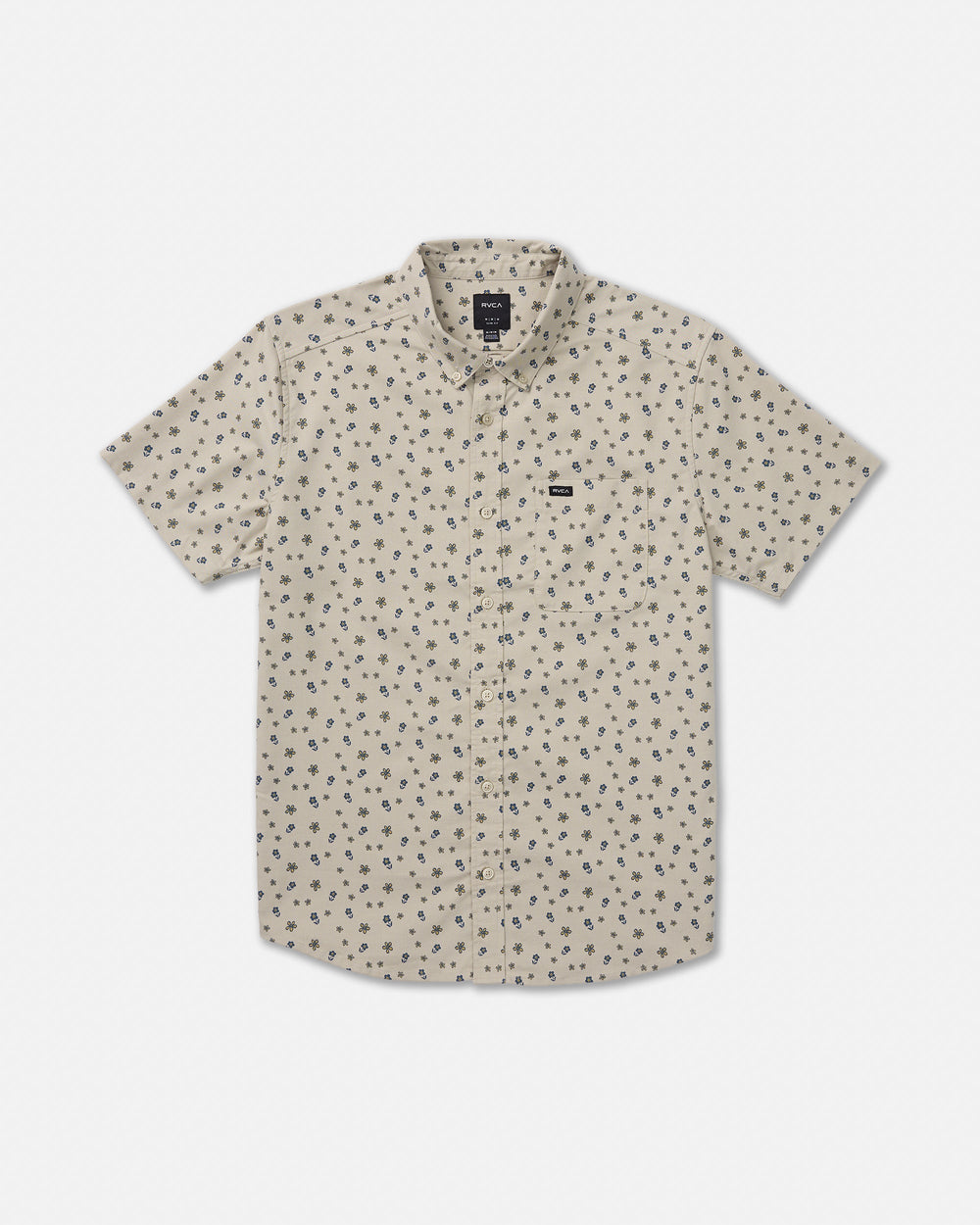 That'll Do Print Short Sleeve Shirt - Light Khaki | RVCA discount