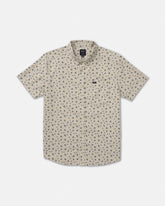That'll Do Print Short Sleeve Shirt - Light Khaki | RVCA discount