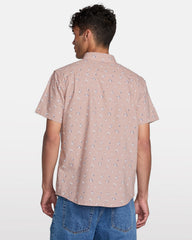 That'll Do Print Short Sleeve Shirt - Mauve | RVCA discount