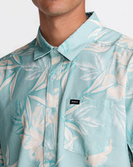 Botanical Short Sleeve Shirt - Blue Haze | RVCA outlet