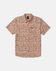 Botanical Short Sleeve Shirt - Rawhide | RVCA discount