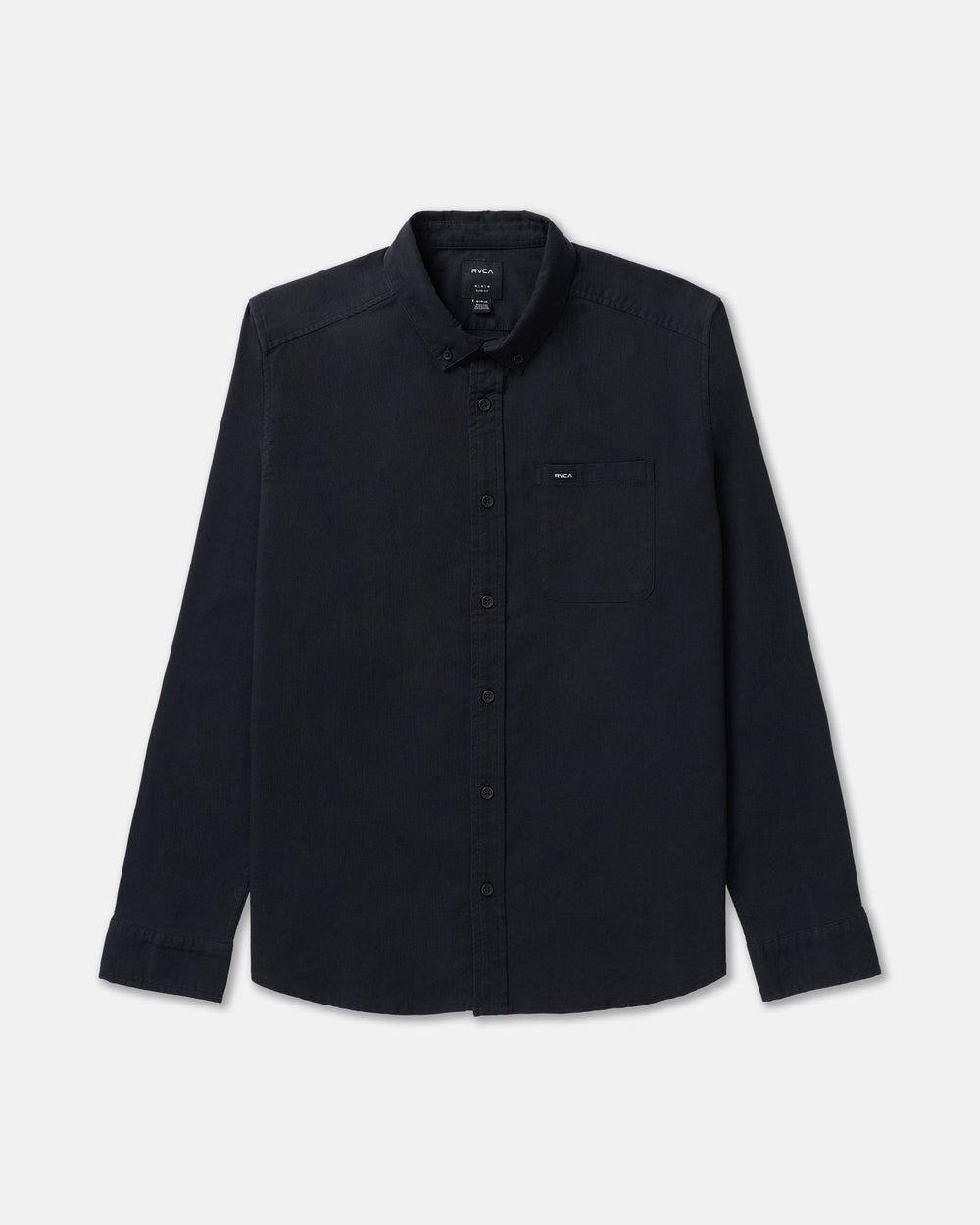 That'll Do Stretch Long Sleeve Shirt - Black | RVCA online