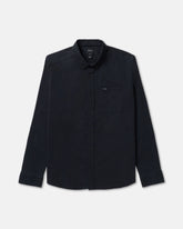 That'll Do Stretch Long Sleeve Shirt - Black | RVCA online