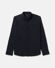 That'll Do Stretch Long Sleeve Shirt - Black | RVCA online