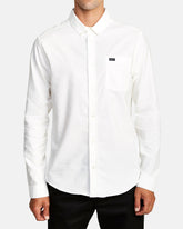 That'll Do Stretch Long Sleeve Shirt - White | RVCA near me