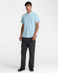 That'll Do Stretch Short Sleeve Shirt - Deep Teal | RVCA outlet