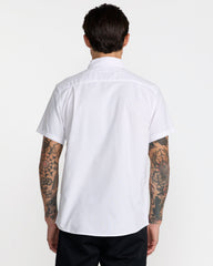 That'll Do Stretch Short Sleeve Shirt - White | RVCA outlet
