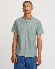 That'll Do Dobby Short Sleeve Shirt - Balsam Green | RVCA online