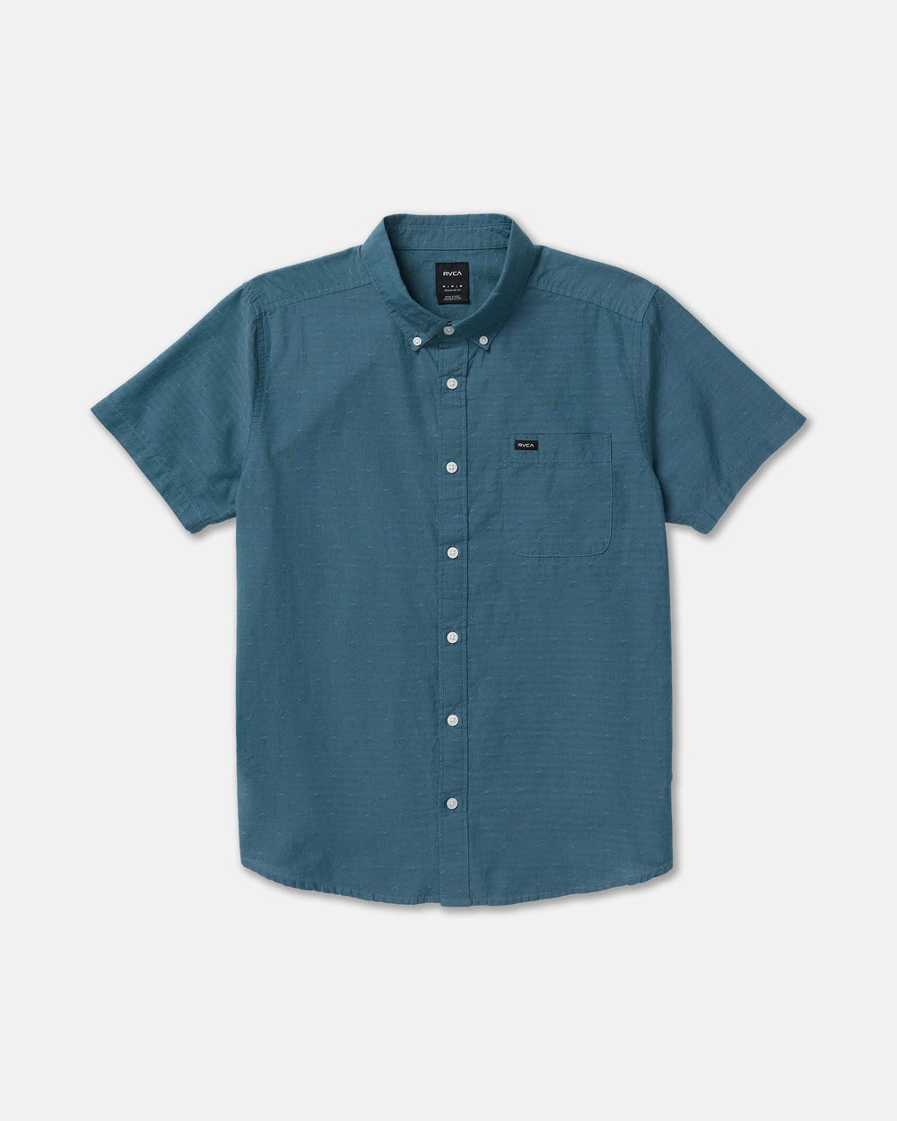 That'll Do Dobby Short Sleeve Shirt - Atlantic | RVCA on sale