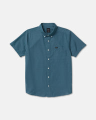 That'll Do Dobby Short Sleeve Shirt - Atlantic | RVCA on sale