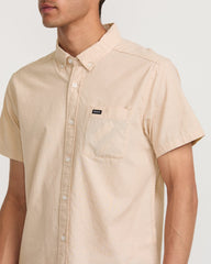 That'll Do Dobby Short Sleeve Shirt - Pale Mauve | RVCA discount