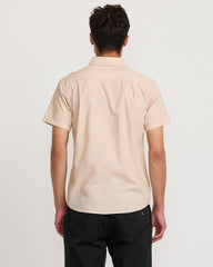 That'll Do Dobby Short Sleeve Shirt - Pale Mauve | RVCA discount
