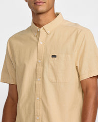 That'll Do Dobby Short Sleeve Shirt - Toasted | RVCA near me