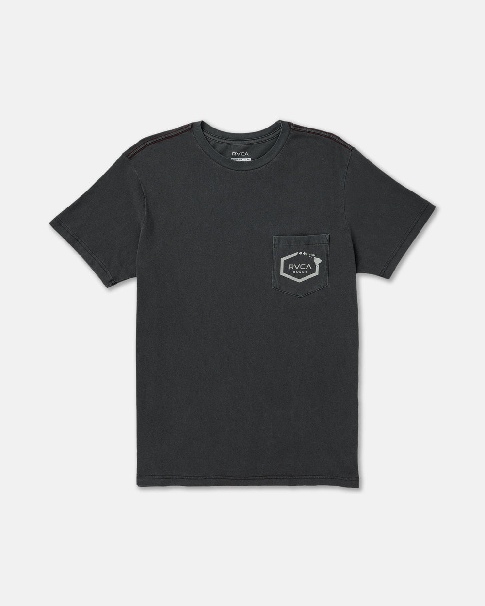 Island Hex Pocket Short Sleeve Tee - Pirate Black | RVCA discount