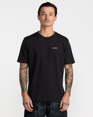 Icon Short Sleeve Tee - Black | RVCA near me