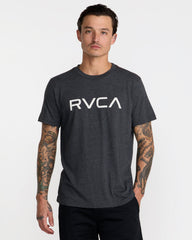 Big RVCA Short Sleeve Tee - Black/White | RVCA discount