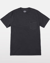 PTC 2 Pigment Short Sleeve Tee - Pirate Black | RVCA on sale