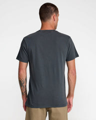 PTC 2 Pigment Short Sleeve Tee - Pirate Black | RVCA on sale