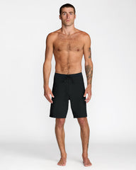 VA Boardshort Solid - Black | RVCA for sale
